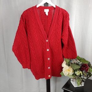 *3/$25* Moda International Red Sweater. M. R11